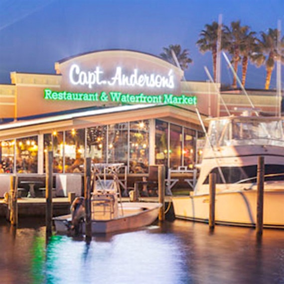 Photo courtesy of Capt. Anderson's Restaurant & Waterfront Market