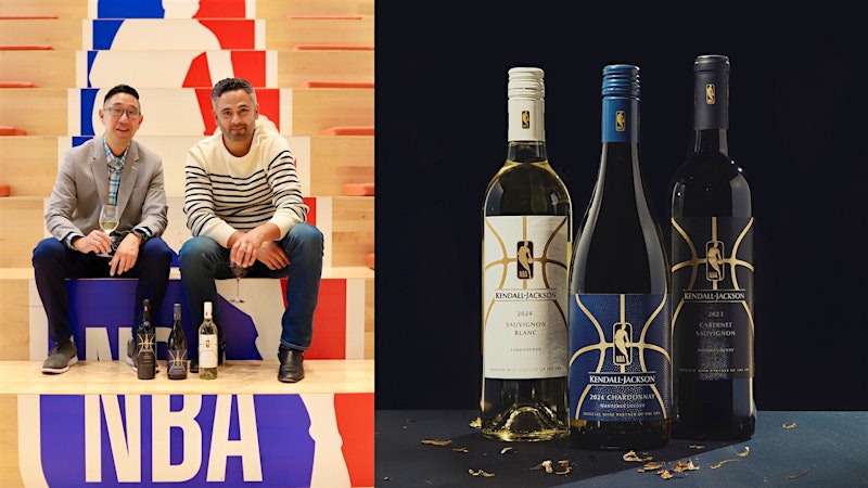 Official Wine of NBA Scores 3 with New NBA Wine Collection